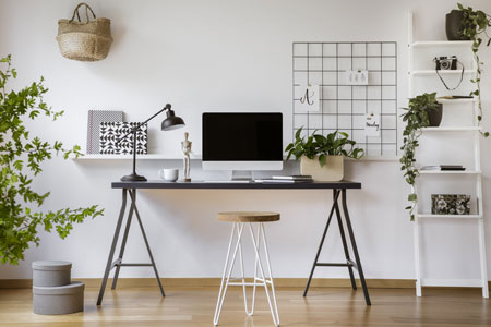 Un joli coin de bureau chez soi