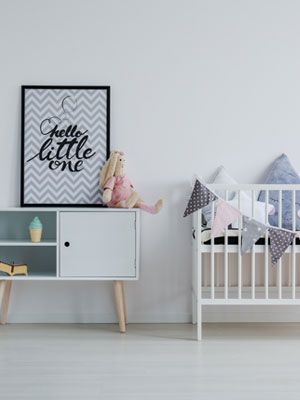 deco chambre bebe en style scandinave